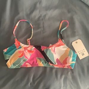 Billabong Floral Bikini Top